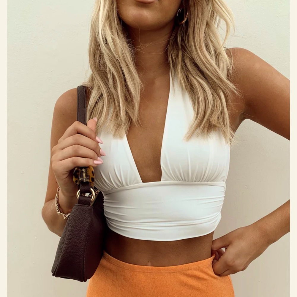 Jordy White Princess Polly Top